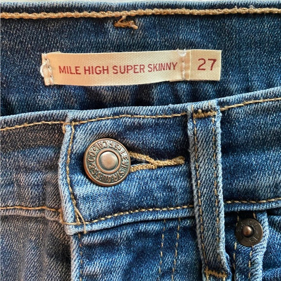 Levi’s Mile High super skinny jeans - Picture 4 of 6